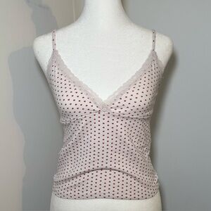 Brandy Melville Heart Cami Tank Top